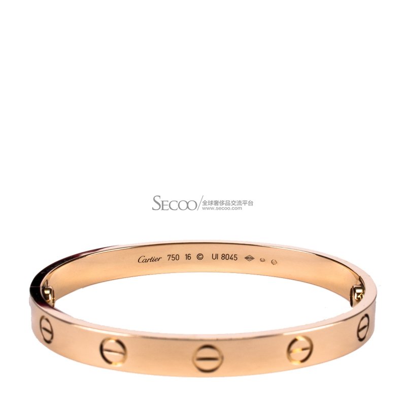 CARTIER Love 手链 玫瑰金 2025