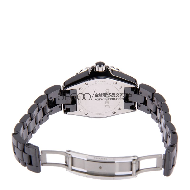 CHANEL J12 33mm 黑陶瓷 2019