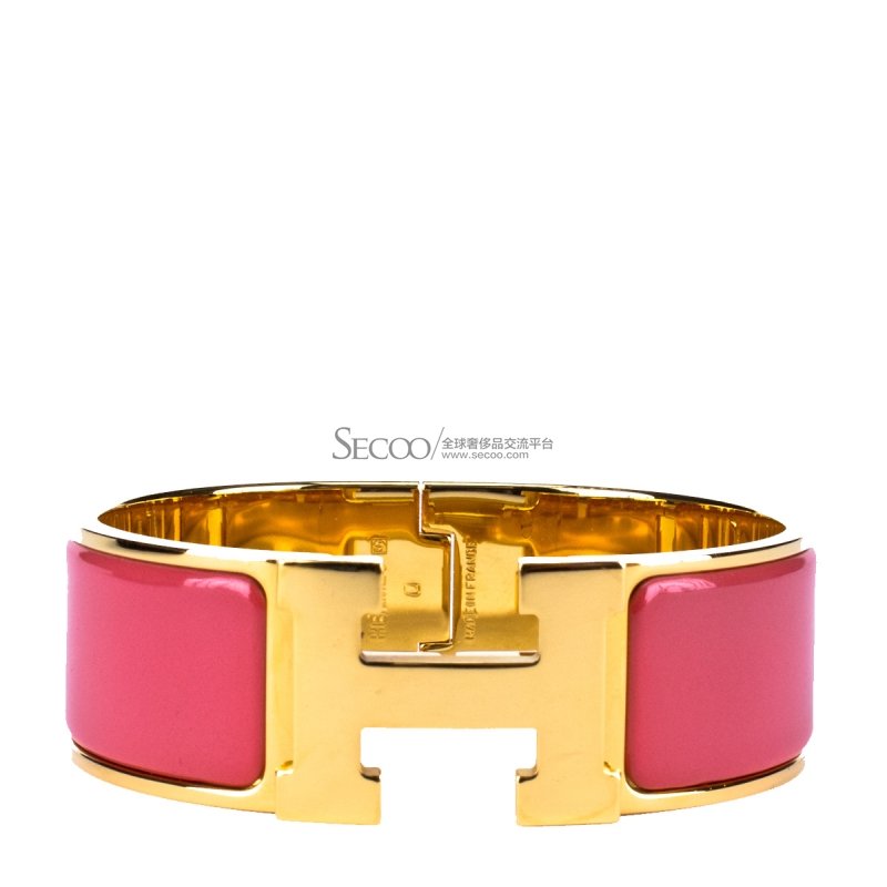 HERMÈS Clic Clac H 手镯 黑珐琅 2023