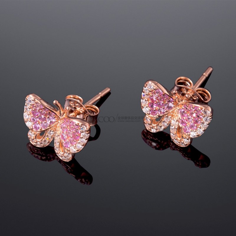 MIKIMOTO 珍珠耳钉 白珠 2018