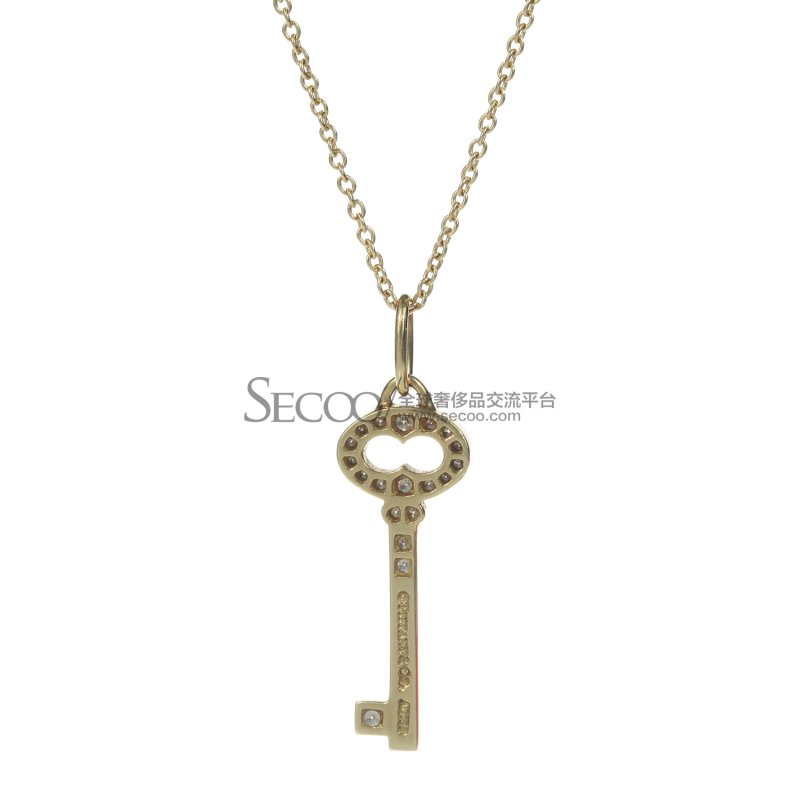 TIFFANY T Smile 项链 黄金 2024