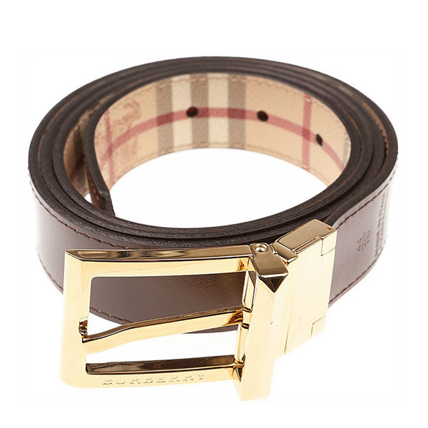 BURBERRY 格纹腰带 黑 2021